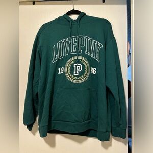 Pink matching sweatsuit 💚 beautiful dark forest green size L